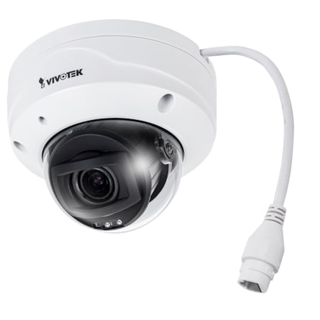 Vivotek IR H.265 Outdoor WDRPro RemoteFocus Dome, IoTSecurity, 2MP 30M FD9368-HTV